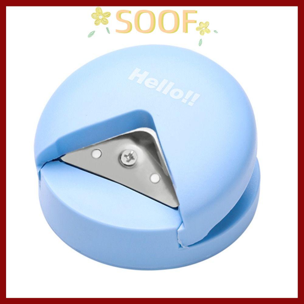SOF R4 Corner Rounder, Paper Punch Plastic R4 Fillet Cutter, Portable Mini Card Rounded Cutter DIY P
