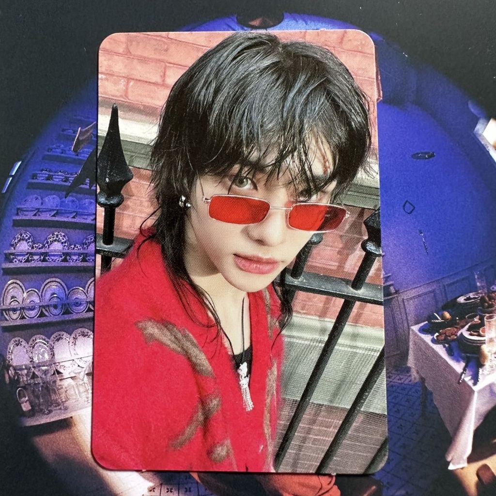 การ์ดของขวัญพิเศษ straykids ATE Photo Card ของแท้อย่างเป็นทางการ HOP Hyunjin
