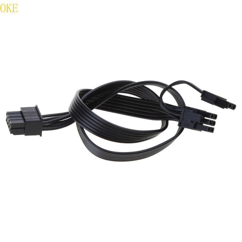 OKE GPU 8PIN ถึง 8PIN 6+2 6Pin สายไฟสําหรับ Corsair CX850M CX750M CX600M GPU PCIe 6Pin to PCIe CPU 8