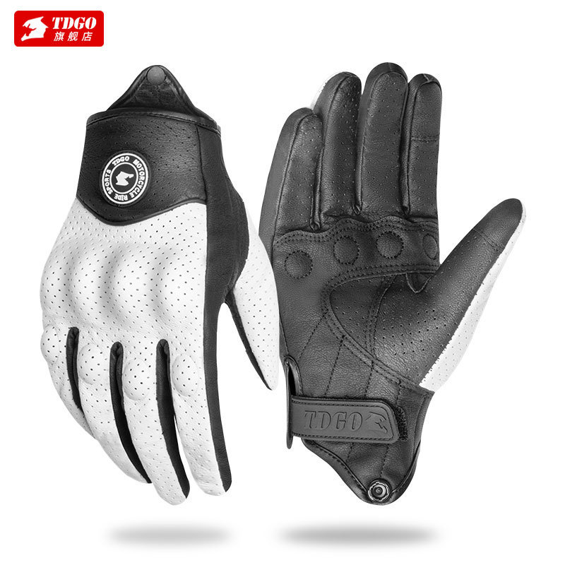 【Ready Stock】 Motorcycle Riding Gloves Motorcycle Retro Cruise Rainproof and Waterproof Summer Breat