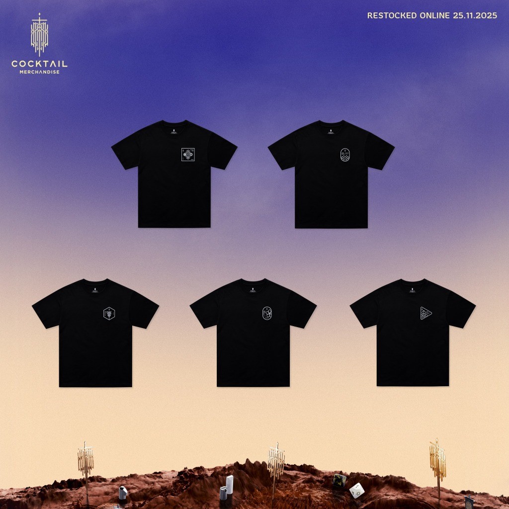 Hot COCKTAIL YOURS EVER T-Shirt  เสื้อยืดที่ระลึกคอนเสิร์ต เสื้อยืด Unisex Cotton สำหรับผู้ชายและผู้