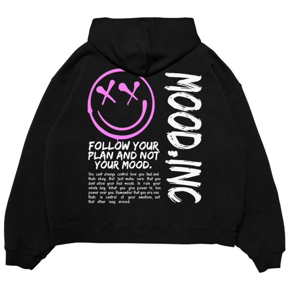 MOOD MOOD | OVERSIZE BOXY HOODIE | MOOD SMILE