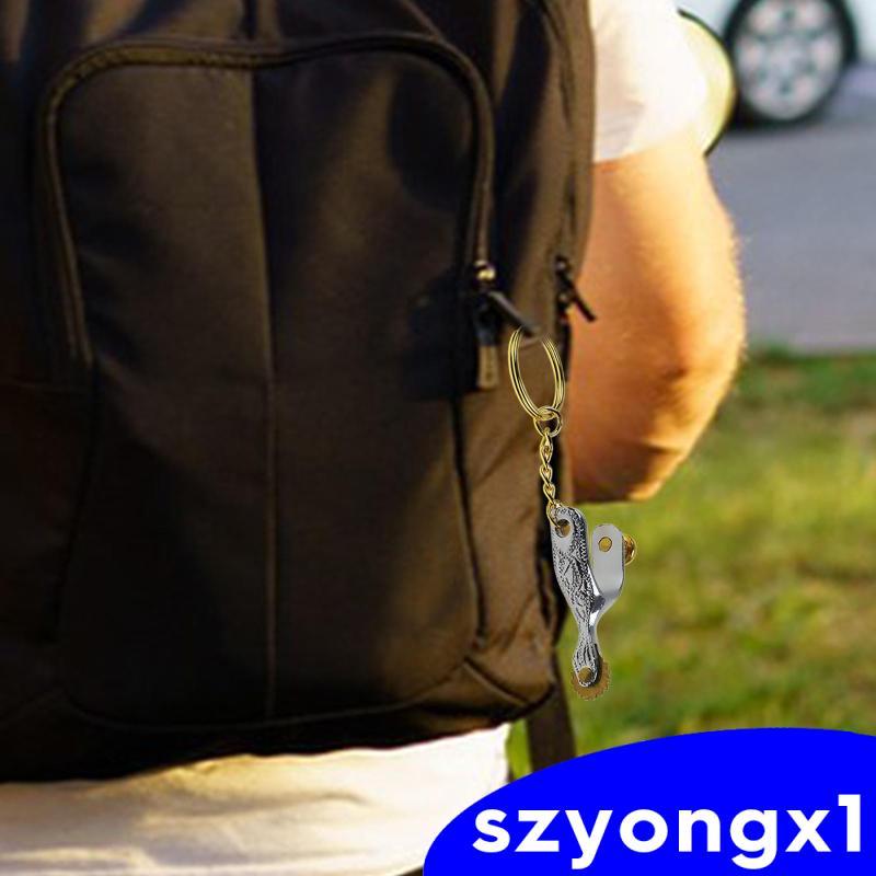 [Szyongx1] Spurs พวงกุญแจแฟชั่นพวงกุญแจรถสร้างสรรค์อุปกรณ์เสริมขี่ม้าปฏิบัติกระเป๋าแบบพกพา Charm ของ