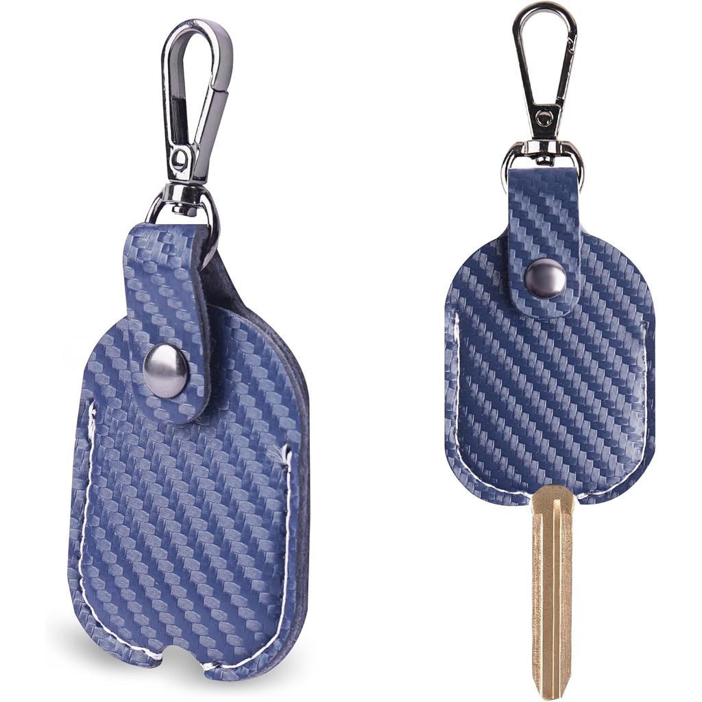 QIELZI ฝาครอบกุญแจรถ Kechain สําหรับกุญแจหัก - ตัวป้องกันปกหนังสําหรับผู้หญิง, ผู้ชาย