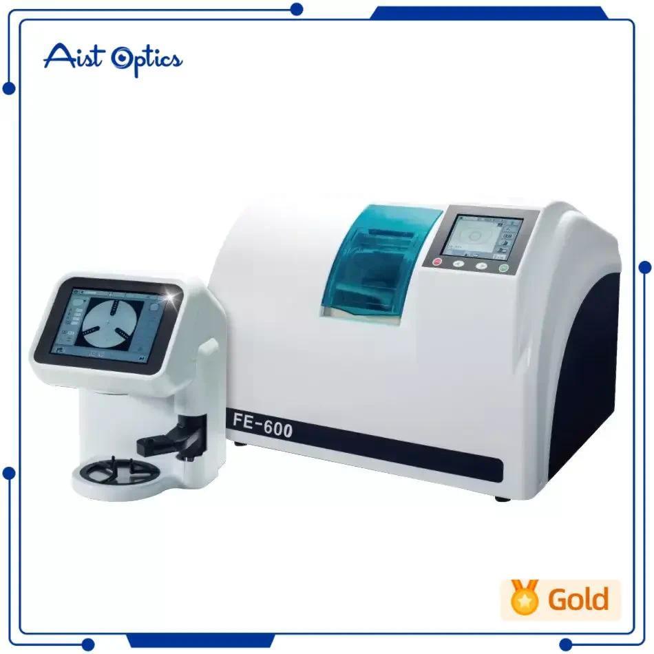 FE-600+FC-600 จีนคุณภาพสูงแว่นตาอุปกรณ์ Patternless Auto Lens Edger Machine พร้อมเครื่องสแกนเนอร์อัต
