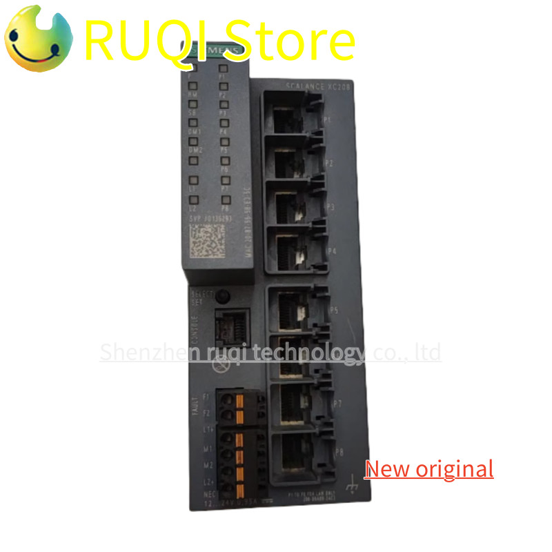 6GK5208-0BA00-2AC2 สําหรับ Siemens SCANCE XC208 โมดูลสวิทช์ไฟฟ้าคุณภาพสูง Fast Ship