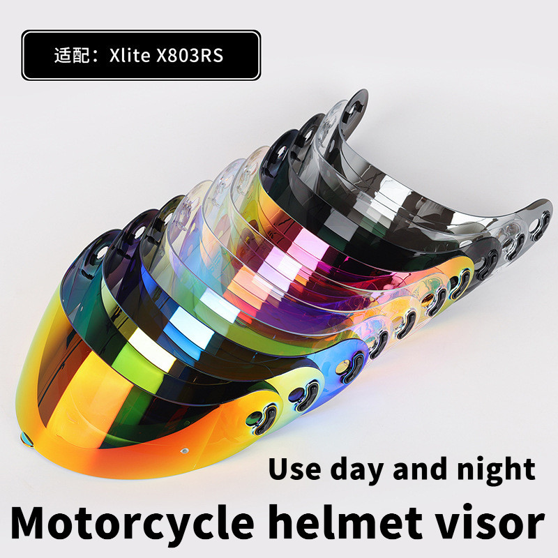 X-LITEกระบังหมวกกันน็อคมอเตอร์ไซค์เหมาะสําหรับ X-LITE X-803 RS เหมาะสําหรับทั้งกลางวันและกลางคืน