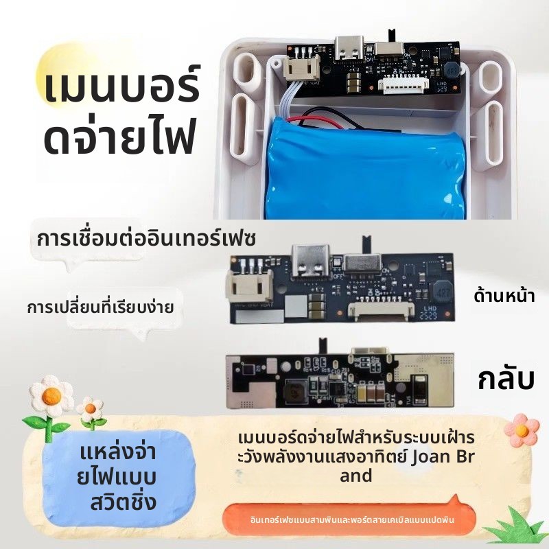 อะไหล่สำหรับกล้องวงจรปิดพลังงานแสงอาทิตย์ Joan/Eagle View/Thousand Birds IoT บอร์ดวงจร + บอร์ดหลักสว