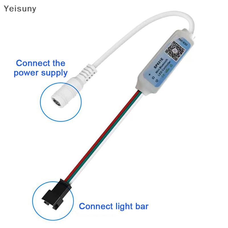 [Yei] SP621E Mini RGB Controller สําหรับ WS2811 WS2812 WS2813 LED Strip Light Control -24V COD