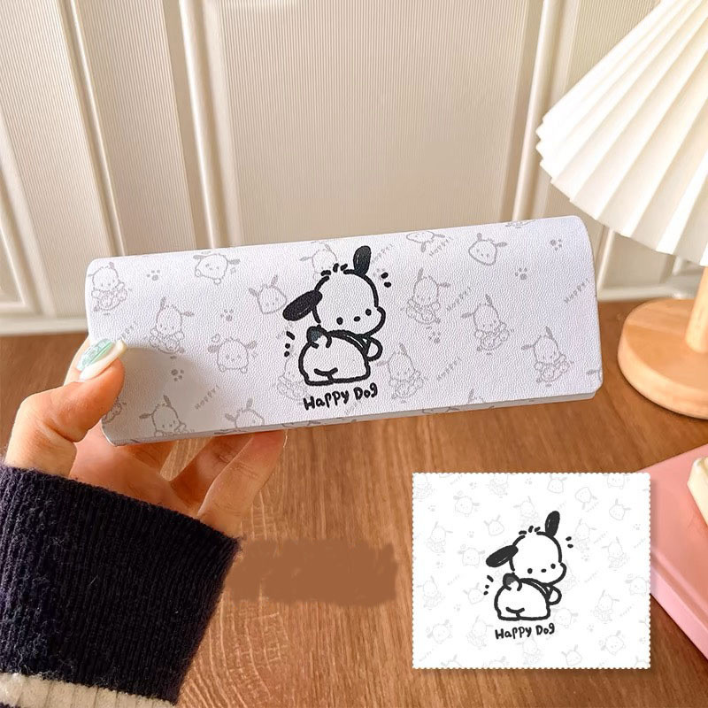 กล่องใส่แว่นตาแม่เหล็ก Sanrio Hello Kitty, Cinnamoroll, Kuromi และ Pochacco สไตล์คาวาอิ ราคา ถูกที่สุด ดีลบีเคเค แกลเลอรีภาพที่ 8