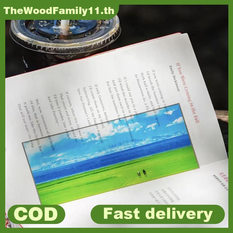 TT Blue Sea Film Bookmark Book Accessories Student School Supplies Teacher Office Stationery TH