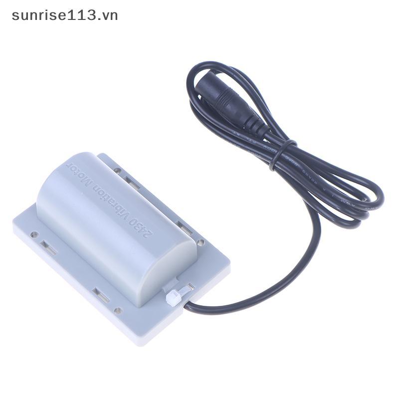 SR Beauty 2430 Micro DC 12V เก้าอี้หมอนมอเตอร์มอเตอร์กันน้ําเข็มขัดนวดฐานแบนดึงดูดกบ Feeding Motor.