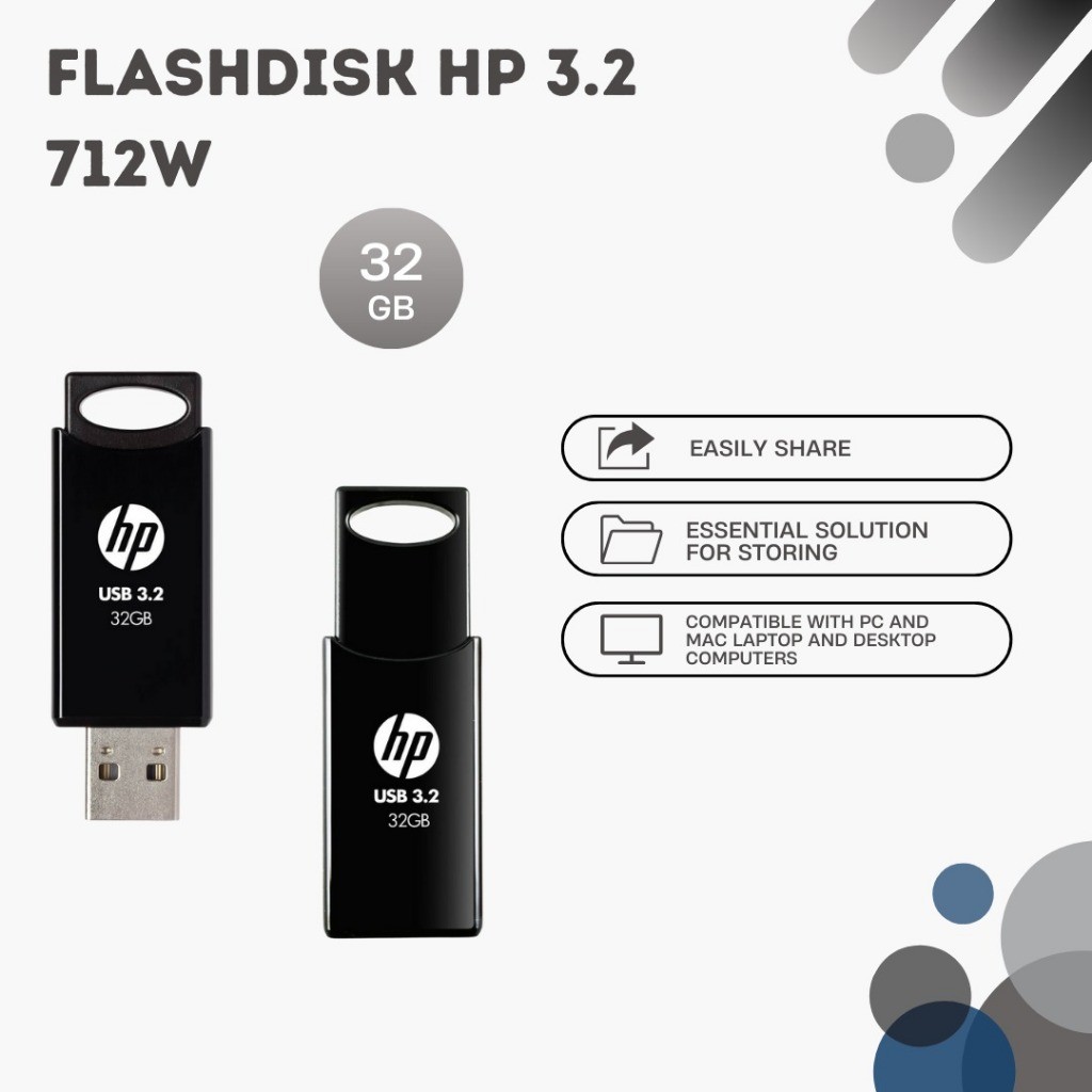 HP Flashdisk 32GB 3.2 712B HP Storage 32GB Flashdisk 32GB HP 3.2 712B
