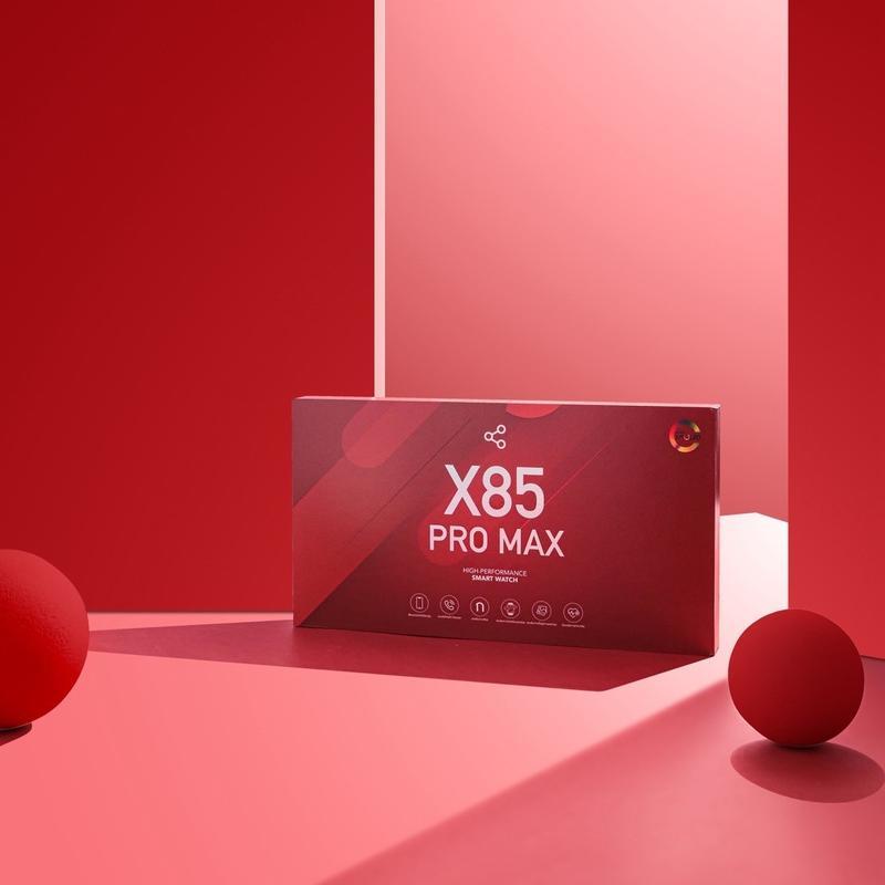X85 PRO MAX พรีเมี่ยมใหม่สุด2025 หน้าจอ Super Amoled ฟังก์ชันครบครัน เชื่อมต่อได้ทุกรุ่น รับสาย แจ้ง