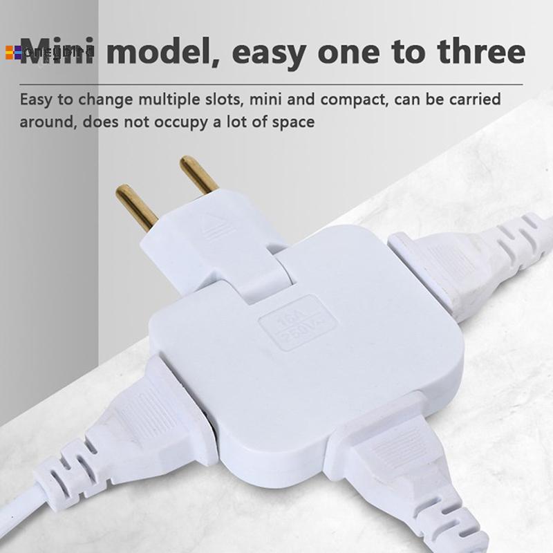 Honeybird EU Plug 1 3 Extension ไฟฟ้า Soet 180° หมุนมัลติฟังก์ชั่น er AC อะแดปเตอร์ไฟฟ้า Soet Nice