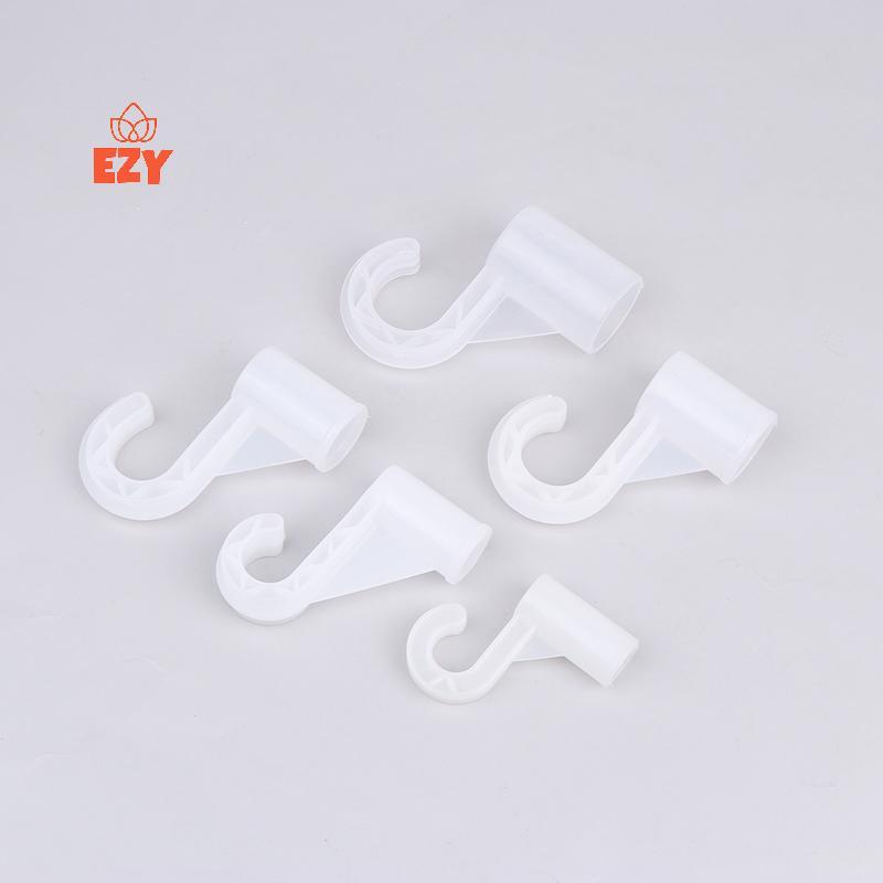 EZY 10 ชิ้นพลาสติก Thiening Hook สําหรับชุด Loer ชั้นวางตู้เสื้อผ้า Hook อุปกรณ์ DIY Party Supplies เด็กเต็นท์เกมห้องข้อต่อใหม่