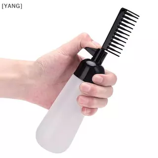 [YANG] ผมขวด Applicatorb Dye แปรงเครื่องมือสีย้อมสี Salon ขวดเครื่องมือ Perming Tint Dispensing Dispenser จัดแต่งทรงผม