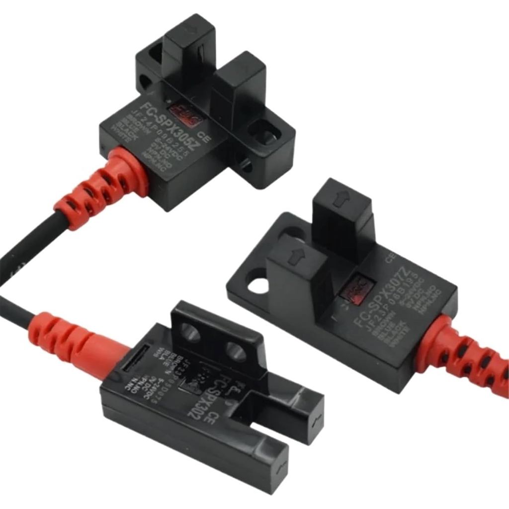 2pcs โฟโตอิเล็กทริคสวิตช์เซ็นเซอร์ FC-SPX303Z/305Z/306Z/307Z/302 4 เซ็นเซอร์ PZ/15D NPN PNP(FC-SPX30