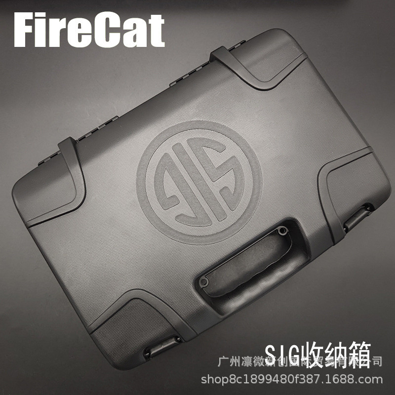 ใหม่คุณภาพสูง SIG ของเล่น p320 ฟองน้ําเครื่องมือกล่องป้องกัน p365 กล่องเก็บ Shock-proof Glock กลางแจ