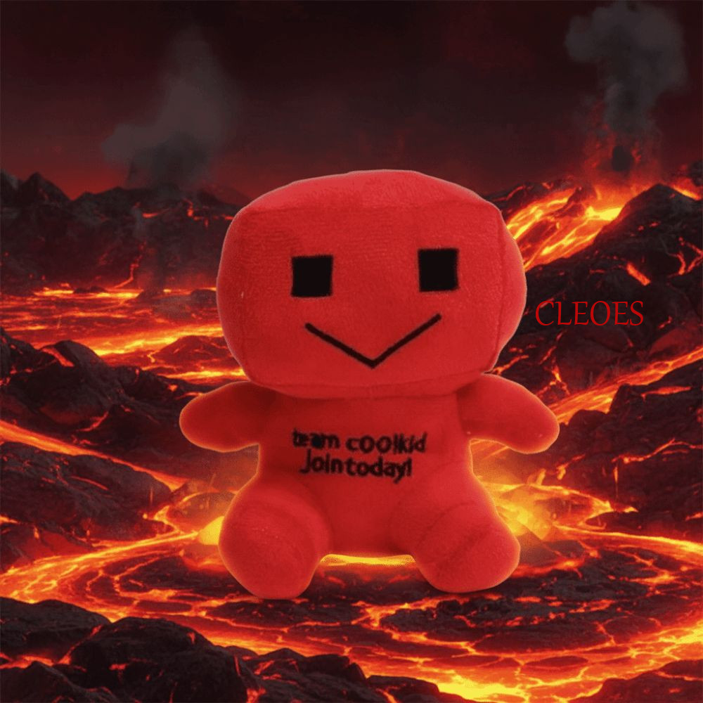 CLEOES Coolkid ของเล่นตุ๊กตา,ของเล่นนุ่ม PP ผ้าฝ้าย Forsaken Plush ของเล่น,การ์ตูนอุปกรณ์ต่อพ่วงของเ