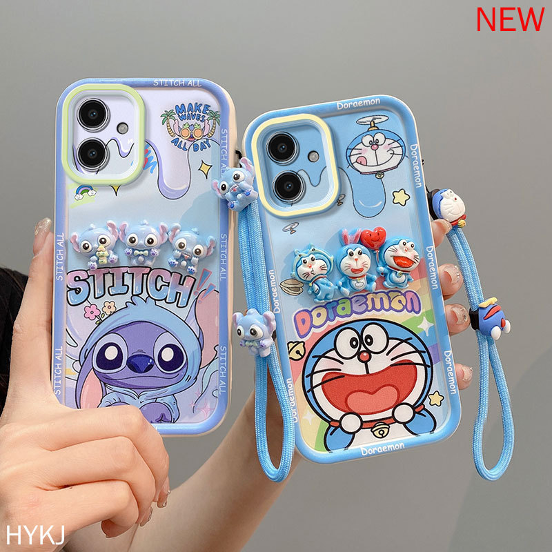 เคส OPPO A5i OPPO A5i PRO Anti fall อะนิเมะการ์ตูน TPU ซิลิโคนอ่อนนุ่ม 3D เคสโทรศัพท์น่ารัก XXLK