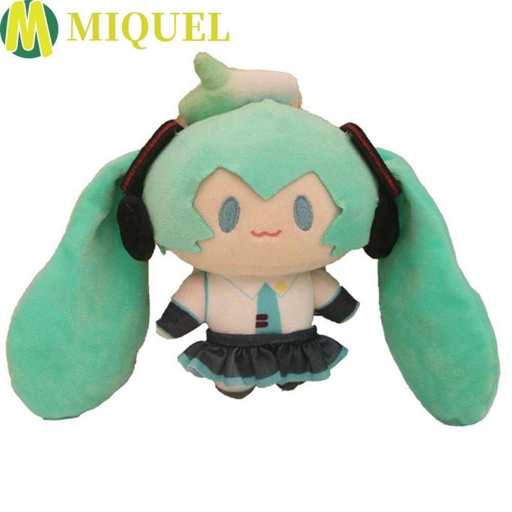 MIQUEL ตุ๊กตา Hatsune Miku พวงกุญแจ, การ์ตูนรุ่น Q Hatsune Miku พวงกุญแจ, ตุ๊กตา Miku พวงกุญแจอะนิเม