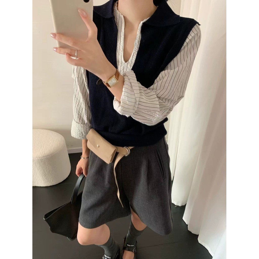 เสื้อเชิ้ตแขนลายพิเศษ ดีไซน์ทันสมัย พร้อมคอลูก.Pod 2025