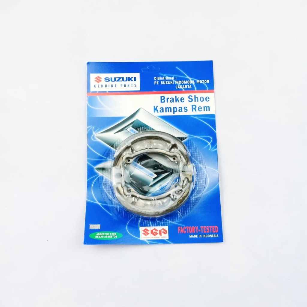 SUZUKI ผ้าเบรค ซูซูกิ ชน เดิม / ผ้าเบรคหลังดั้ม โชกุน ชน โชกุน 125 54410-35450ล000 พรีเมียมเดิม