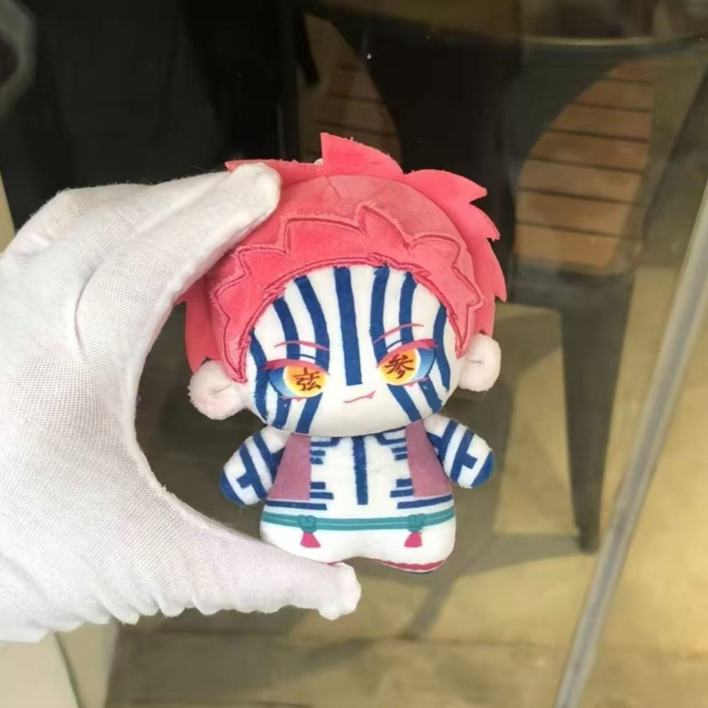 Demon Slayer Akaza ตุ๊กตาผ้าฝ้าย 10 ซม. - ของเล่นตุ๊กตา - ของขวัญที่สมบูรณ์แบบสําหรับเพื่อนอะนิเมะสะ