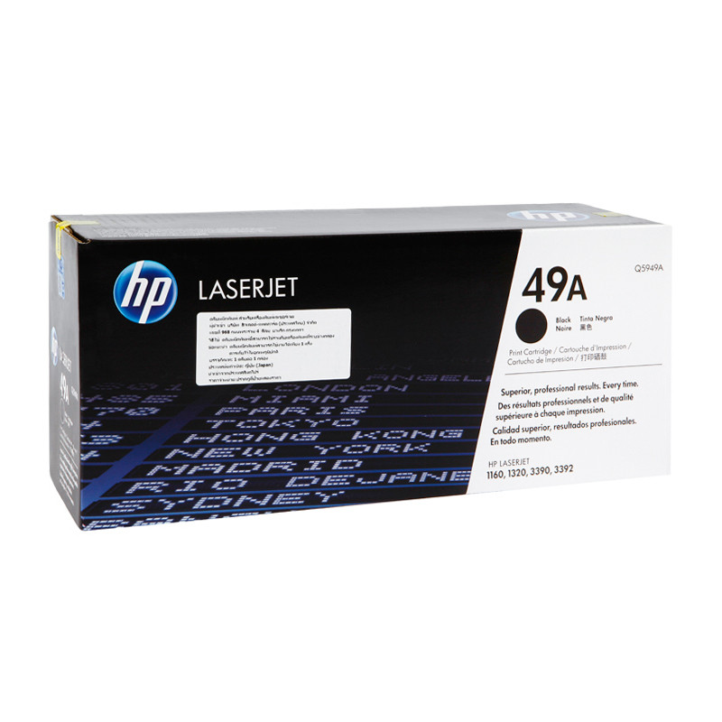 HP ตลับหมึกโทนเนอร์ Toner Cartridge รุ่น 49A (Q5949A) สีดำ