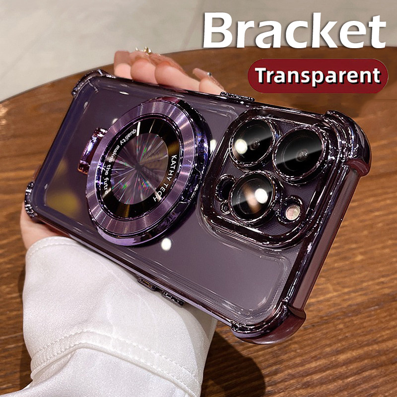 Huawei Nova 14i 13i 12i 14 13 12 Pro 14 Ultra 12S Nova 12 SE แหวนยึดชุบเคสโทรศัพท์แม่เหล็กกล้องป้องกันถุงลมนิรภัยกันกระแทกซิลิโคนนุ่มปก