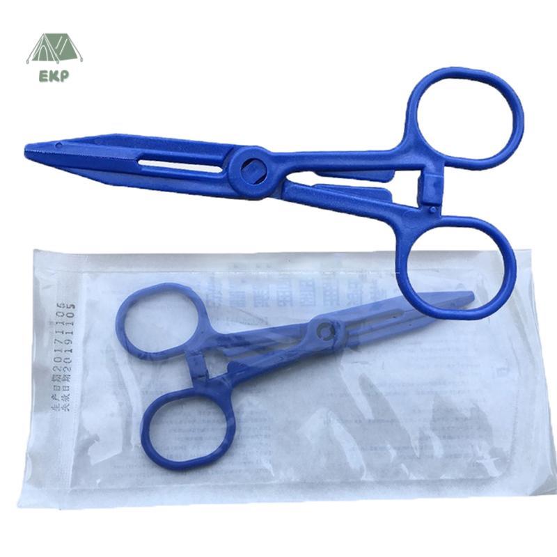 [EKP] ทิ้งพลาสติก ABS Hemostatic Forceps ผ่าตัดคีม Ourdoor First Aid เครื่องมือสําหรับพยาบาล Care Me