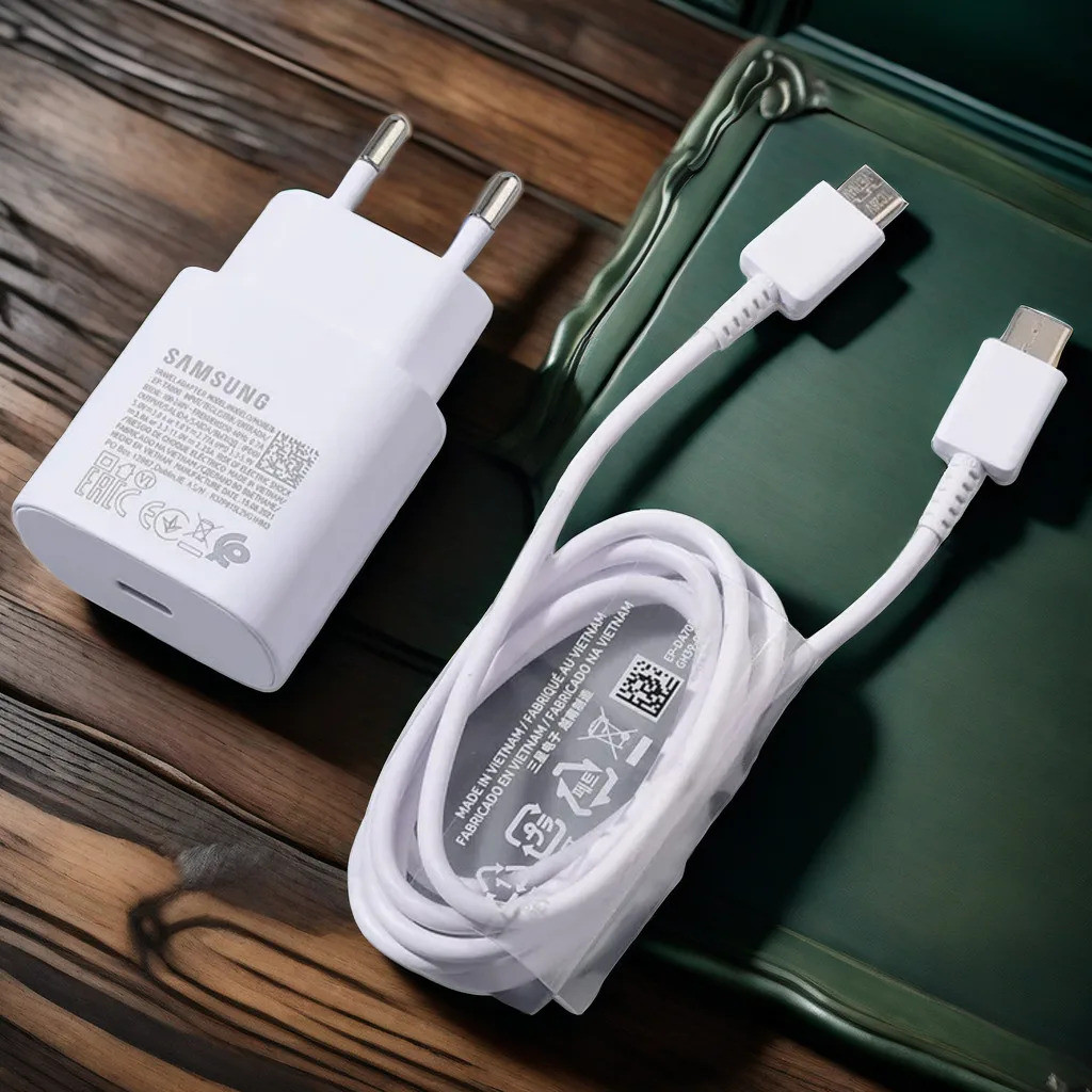 Samsung 25w Charger ประเภท C Super Fast Charge Adapter สําหรับ Galaxy A12 A13 A14 A23 F12 F14 A90 S1