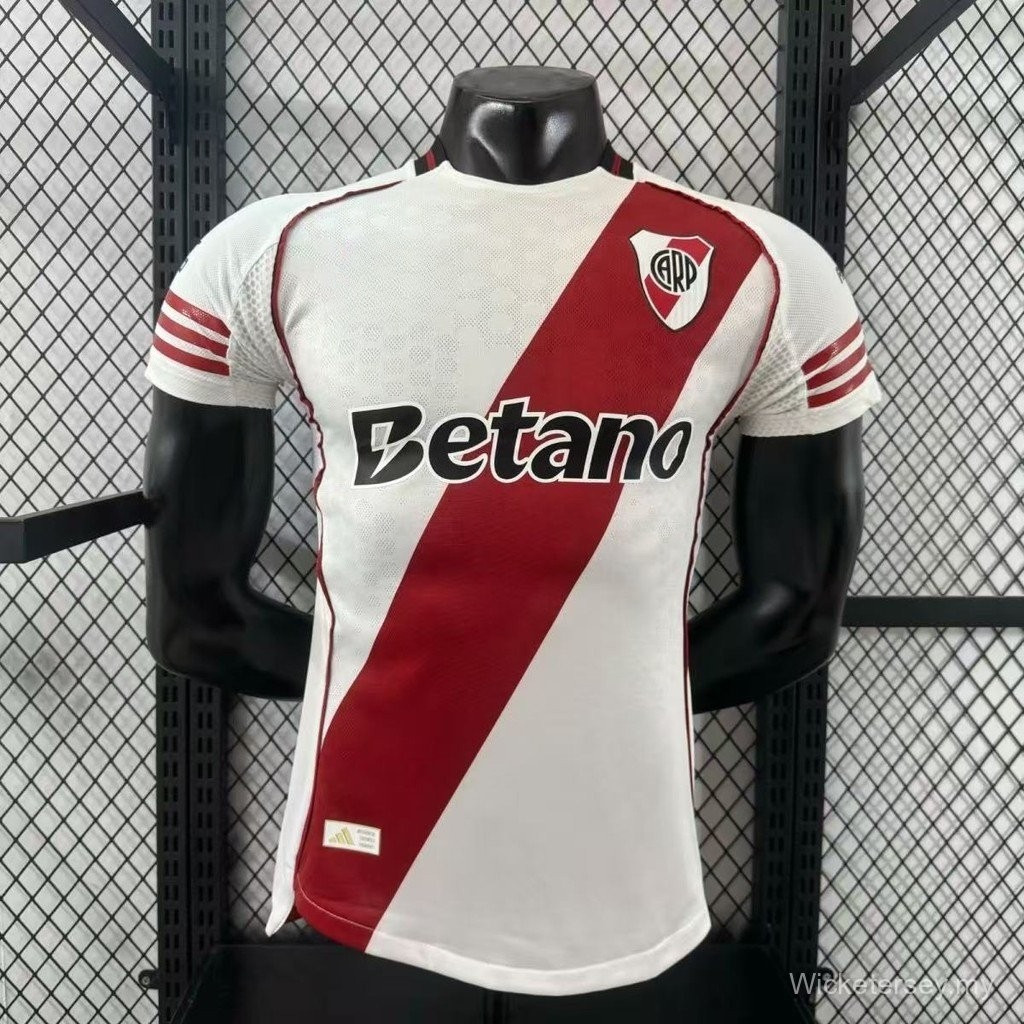 25/26 River Plate Home Player Edition Jersey เสื้อ