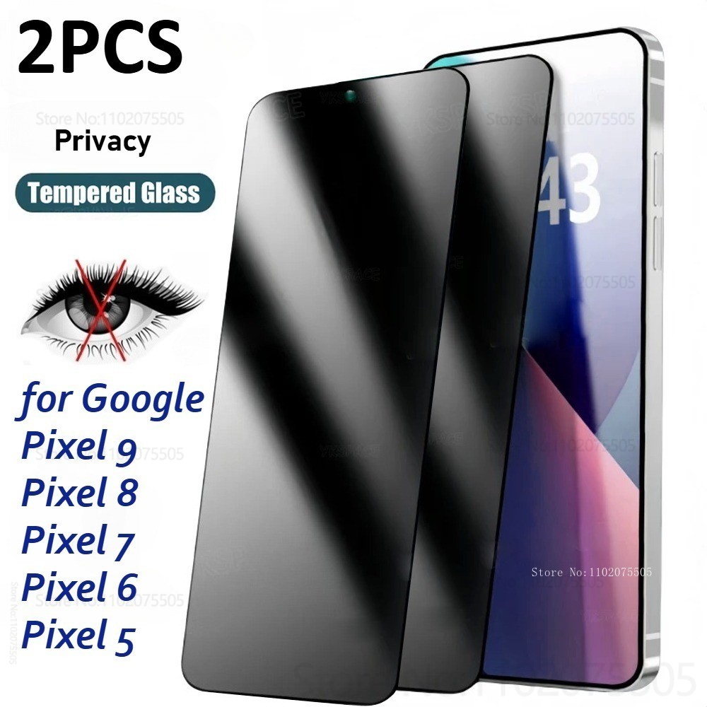 TEMPERED GLASS PRIVACY GOOGLE PIXEL 9 9A / 8 8A / 7 7A / 6 6A / 5 5A / XL / PRO / PRO / XL 9H ANTI S