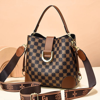 YOYO Women's fashion commuter handbag quality shoulder large capacity armpit bag#S8408