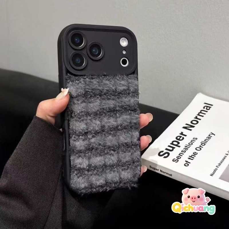 Warm ฤดูหนาว Plush สําหรับ Realme 14X 13 12 12X 10S 9 Pro SE 9i 8 8S 7 Q5 Q5X Q5i Q3 Q3S Q3T Q3i ปกน