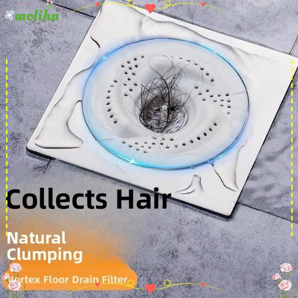 MOLIHA Hair Collector, Bug Proof หมุนท่อระบายน้ํา,โมเดิร์น Anti-Clogging ตาข่ายออกแบบ Anti-Clogging กรองใช้ในครัวเรือน
