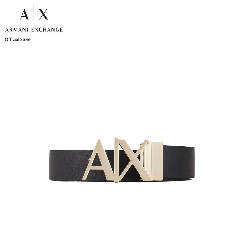 Armani Exchange เข็มขัดผู้ชาย รุ่น 951017-CC505-71820 สี Black