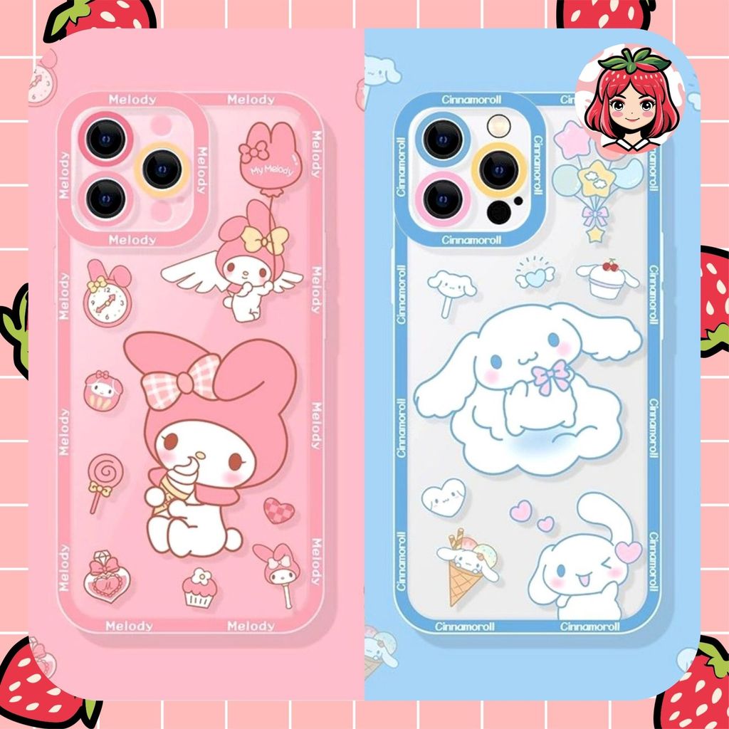 ANGEL EYE PRINTING RABBIT & FRIEND กรณี redmi 14c 12 4g12 10 7a 9 9a 9c note 8 9 10 11 12 pro 4g 5g 