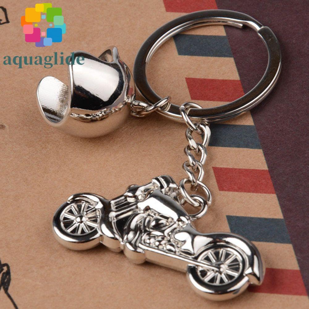 AQUAGLIDE Key Rings Key Rings เครื่องประดับ Motocross Key Holder Key Chain มอเตอร์พวงกุญแจ