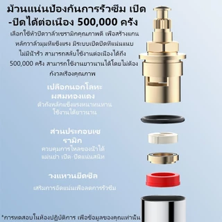 ก๊อกน้ำ 3 ทาง สแตนเลส SUS304 วาล์วมุม เงิน/ดำ อะแดปเตอร์ก๊อกน้ำ อ่างล้างจาน ห้องน้ำ เครื่องซักผ้า เกลียว 1/2นิ้ว ไม่รั่ว