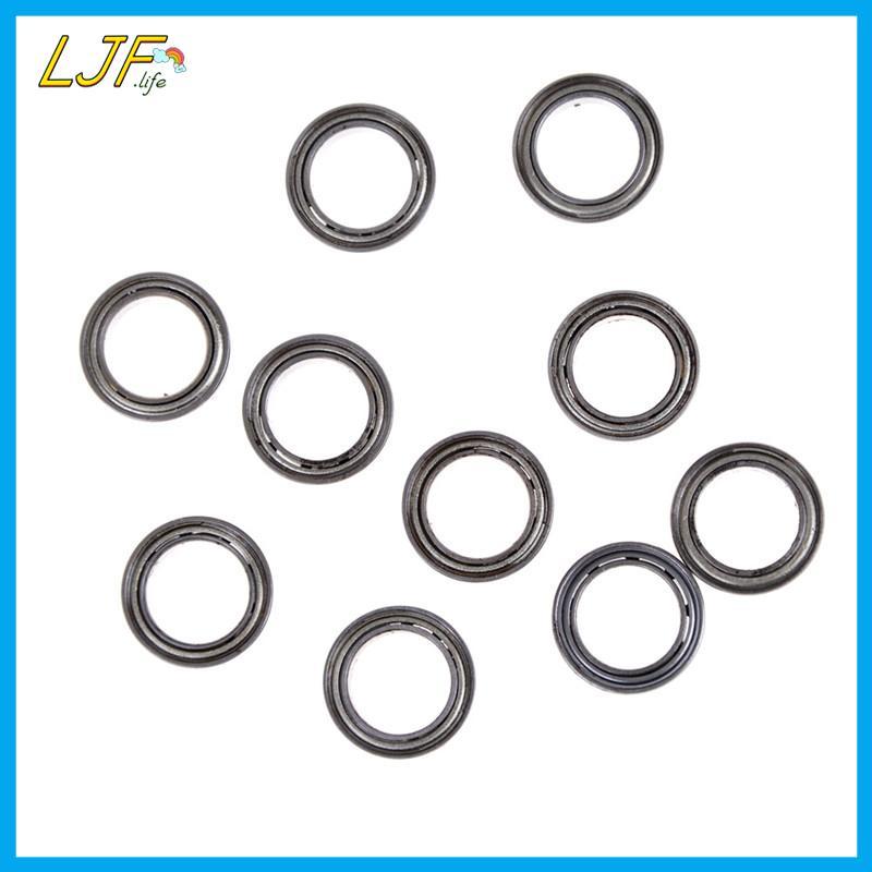 LJF 10 ชิ้น 6700ZZ 10 x 15 x 4 มิลลิเมตร Modle ปิดผนึกแบริ่งบอลโล่โลหะ