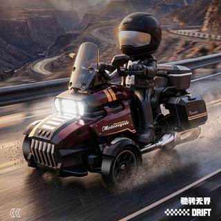 3WD สามล้อ RC Drift รถจักรยานยนต์ด้วงรุ่นรถ 2.4G รีโมทคอนโทรลไฟฟ้าความเร็วสูง Emulation รถจักรยานยนต์ของเล่นเด็ก