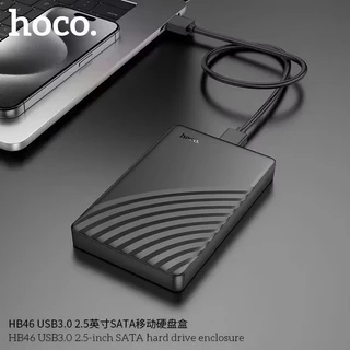 HOCO HB46 กล่องใส่ฮาร์ดดิสก์ 2.5" SATA รองรับ SSD / HDD สูงสุด 6TB | USB 3.0 | UASP + TRIM HDD Box