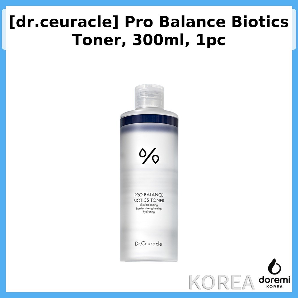 [dr.ceuracle] Pro Balance Biotics Toner, 300ml, 1pc / Korean Toner / Balance Skin / ของแท้ 100% โดย doremaksket