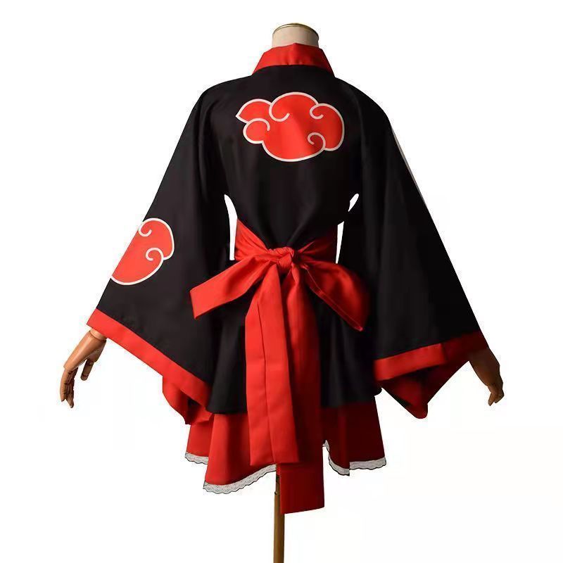 动漫服装cosplay和服影忍者疾风传日向晓组织漩涡鸣人cos服装260516 Anime costume cosplay kimono Shadow Ninja Shippuden Hinata A