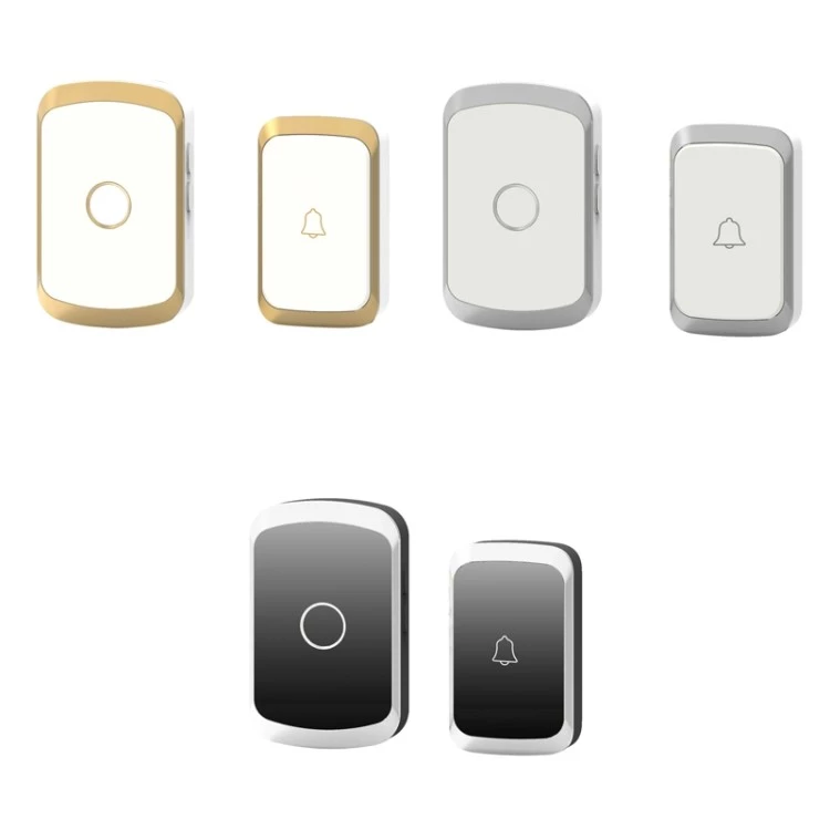 CACAZI A20 Wireless Doorbell Smart Home Digital Music US Plug thumbnail 3