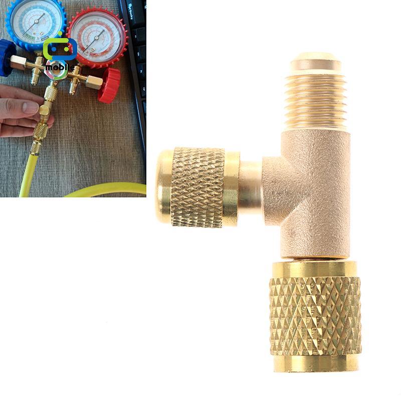 [maygood] สารทําความเย็นไอเสียวาล์ว Qui Air Exclusion Valve Release Gauge วาล์วแรงดัน
