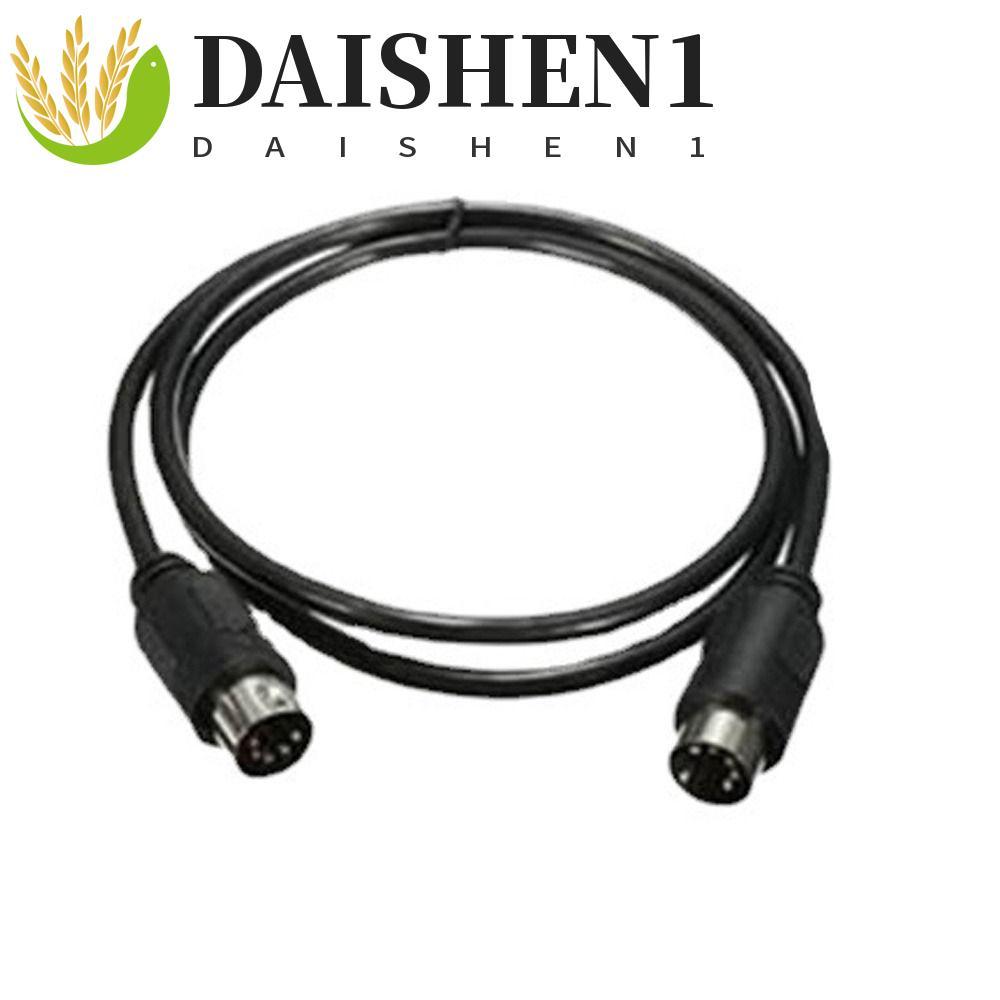 DAISHEN1 MIDI DIN อะแดปเตอร์ปลั๊ก 5 พิน ชาย-ชาย สําหรับ Synthesizer ขยายสัญญาณเพลง